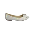 thumbnail image 2 of FLAT BALERINA CASUAL LEON MUJER BLANCO SINTETICO 260 LEON  260p, 2 of 4