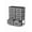 Grey, variant on XM Tall Dresser With 8 Fabric Drawers Organizer Units, Chest Of Drawers For Bedroom With Wooden Top