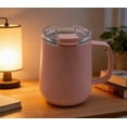 thumbnail image 4 of Mainstays 11oz Ms Mug Blush SS304 inside + SS201 outside, PP, PCTG,Silicone, 4 of 9