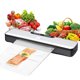 thumbnail image 1 of Máquina selladora al vacío - Sellador al vacío de alimentos Sistema automático de sellado de aire para almacenamiento de alimentos Modos de alimentos secos y húmedos Diseño compacto con bolsas sellad, 1 of 5