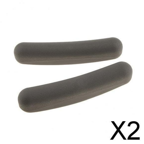 Paquete de 2-4 1 par de muletas suaves almohadillas de repuesto para axilas para discapacitados gris 2 piezas