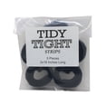 thumbnail image 2 of Tidy Tight 5 Pack, 2 Inch  Strips, Total Strap Length 1.5 Ft (18 Inches), 2 Inch Black Back To Back Nylon Hook & Loop, Assembled In The USA., 2 of 3