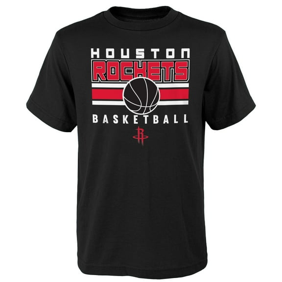 Youth Black Houston Rockets Alternate T-Shirt