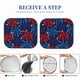 thumbnail image 5 of Balery Red White Blue Fireworks Parasol para parabrisas de coche de 2 piezas | Parasol plegable para parabrisas delantero de coche para la mayoría de sedanes-Medium, 5 of 5