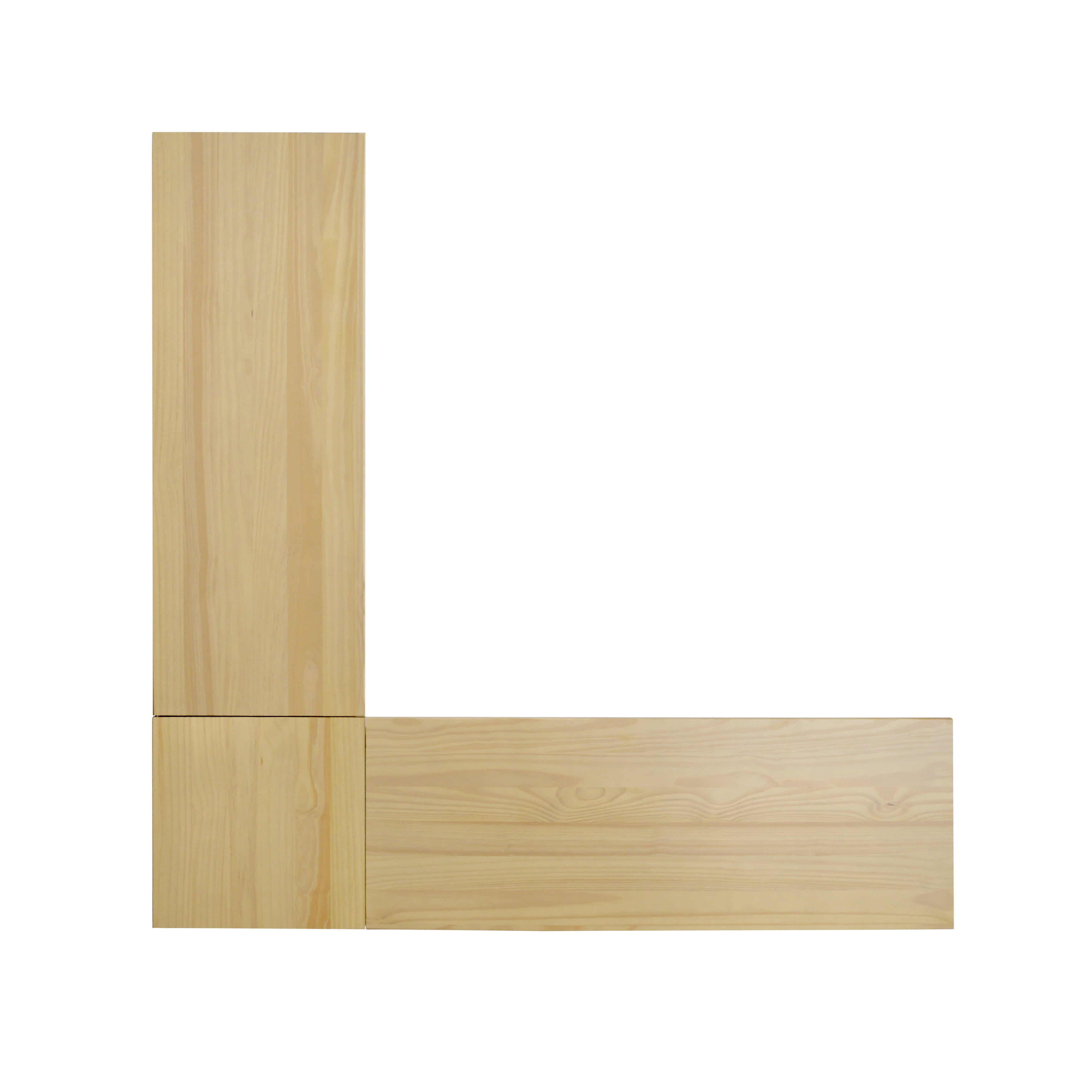 Linon Romero Casual Wood Corner Dining Breakfast Nook with Storage, White/Natural