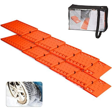 Jumbl All Weather Foldable Auto Traction Mat Tire Grip Aid Best