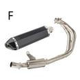 thumbnail image 3 of Motorcycle Parts Exhaust Pipe Stainless Steel Front Link Pipe Slip-on For Yamaha R7 YZF R7 2021 2022 2023, 3 of 3