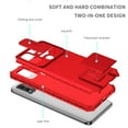 thumbnail image 6 of Tarise for Motorola Moto G Stylus 5G 2021 Phone Case with Slide Camera Cover, Kickstand Rugged Shockproof TPU Rubber Silicone Anti-Scratch Hard PC Back Case Cover for Moto G Stylus 5G 6.8", Red, 6 of 8