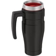 thumbnail image 3 of Thermos 16 oz Stainless Steel Insulation Travel Mug, Black, 3 of 5