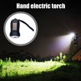 thumbnail image 2 of Lampara Manivela Solar Dynamo Antorcha Lámpara Exterior Emergencia LED Linterna (Negro) Likrtyny Lámpara, 2 of 8
