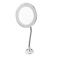thumbnail image 4 of ROMANSENTIAL 1Pcs White Plastic Led Mirror For Bathroom Accessories 8 Inches, 4 of 7