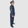 thumbnail image 4 of Huowey Cute Outfits For Boy Baby 8 Piece Outfits Solid Color Long Sleeve Button Down Jackets And Trousers Fashionable Dress Up Clothes Set With Toys Birthday Party Set,Navy,4-6 Years, 4 of 5