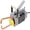 Grey + Steel, variant on Portable Spot Welder 120V 60Hz Handheld Welding Tip for Steel Sheet Metal, 16x4.3x10 Inch Grey Steel Welding Machine with ETL Certificate