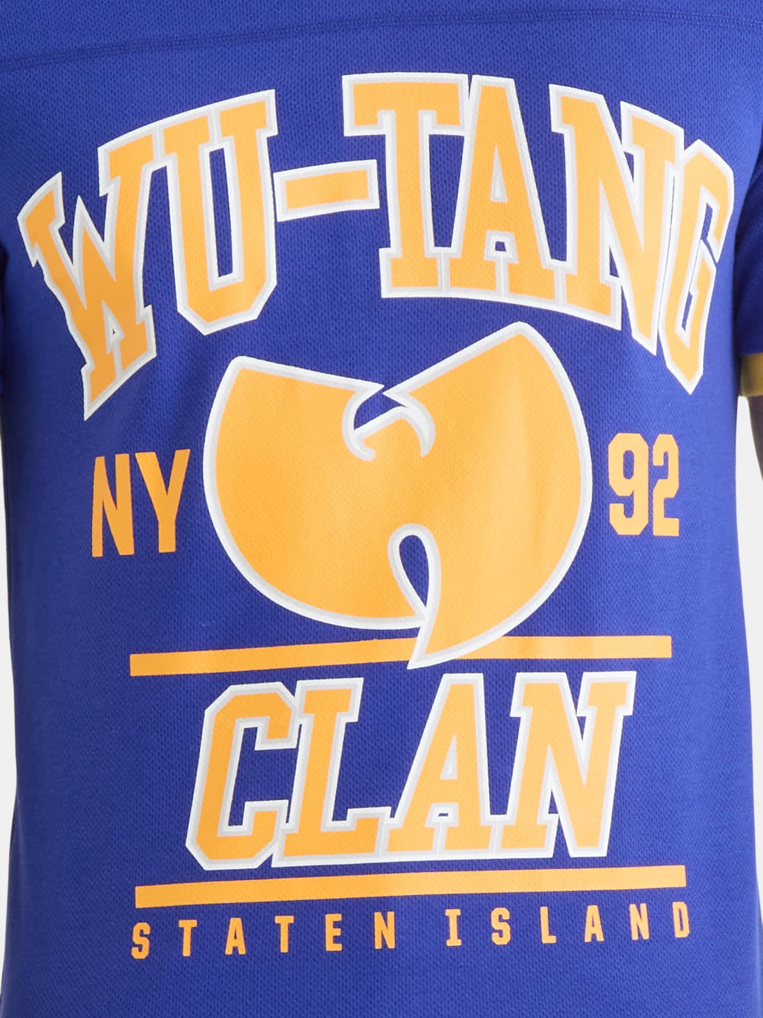 Wu-Tang Clan Men’s and Big Men's Mesh Football Jersey Style Shirt, Sizes S-3XL