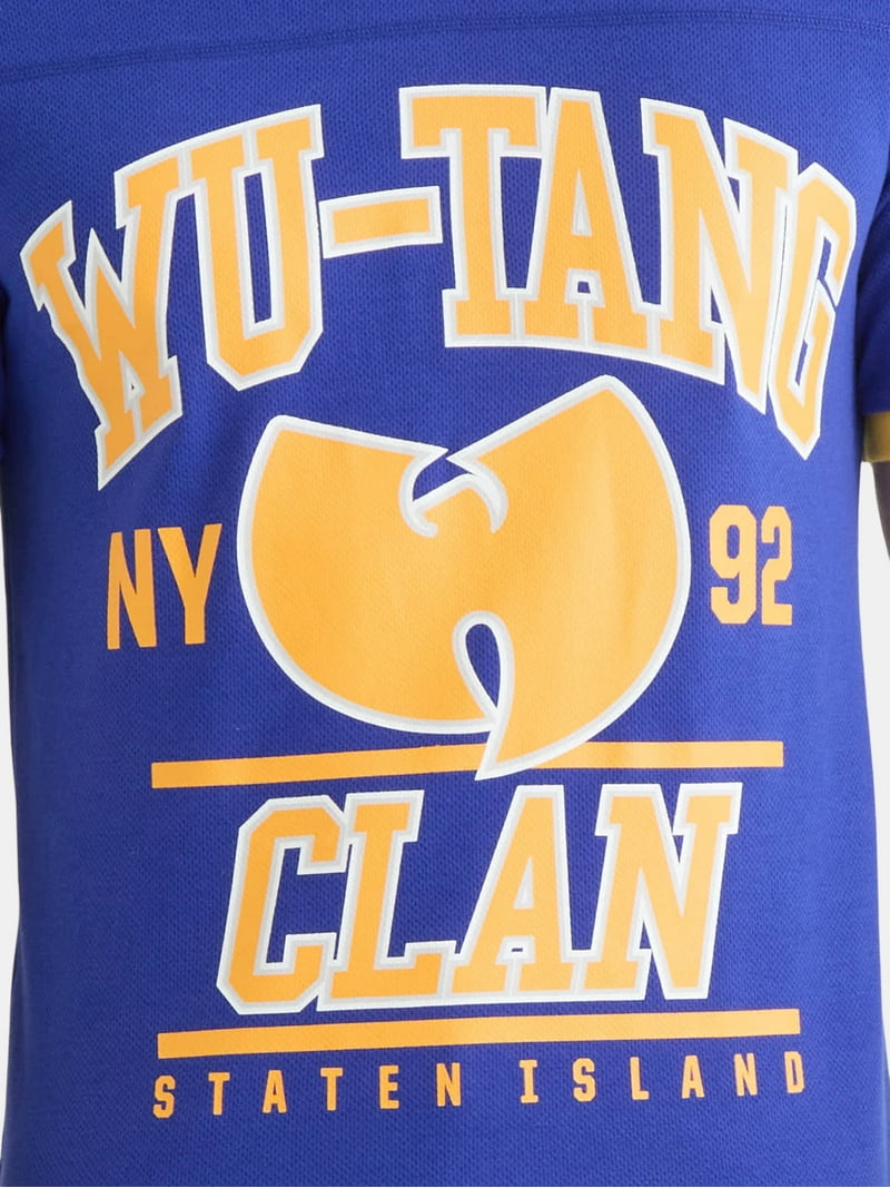Wu-Tang Clan Men's and Big Men's Mesh Football Jersey Style