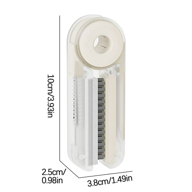 Cepillo de limpieza para grietas de tapa de taza, 4 unidades, para cocina, minitaza