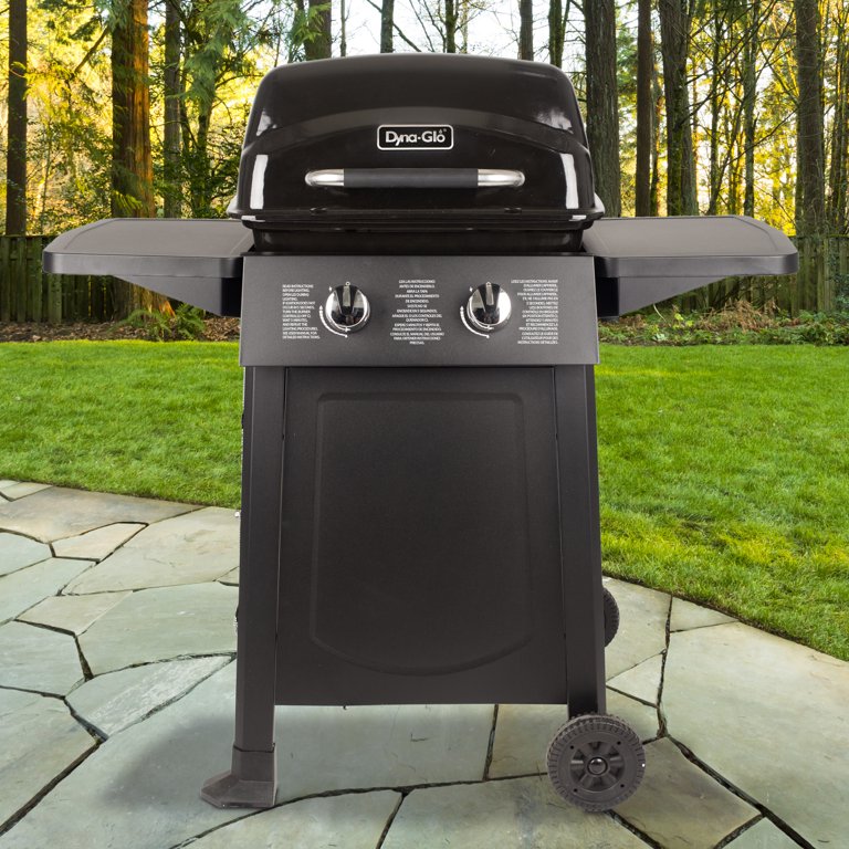 Dyna-Glo DGB300CNP-D 2 Burner Open Cart Propane Gas Grill - Walmart.com