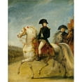 thumbnail image 2 of Antoine-Jean Gros 15x18 Gold Ornate Wood Frame and Double Matted Museum Art Print Titled - General Bonaparte Reviewing Troops (C. 1802), 2 of 4