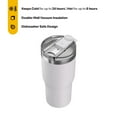thumbnail image 3 of RTIC 30 oz Ceramic Lined Insulated Essential Tumbler, Leak-Resistant Lid, White, 3 of 8