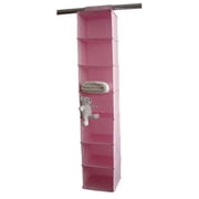 Seed Sprout - 7 Shelf Closet Organizer, In Pink