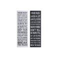 thumbnail image 1 of Canvas Wall Art (Règles Maison) (Assorties) - Set of 2, 1 of 1