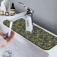 thumbnail image 7 of Sikiie Green Skulls Splash Guard for Sink Faucet-1 PC Super Absorbent Fast Drying Mat Sink Gadgets-Splash Guard for Kitchen, Sink Mat, 7 of 7