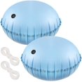 thumbnail image 1 of 2pcs Pool Air Pillows for Above Ground Pools - 4ft Dia. Winter Closing Winterizing Kit with Ropes, Thicken PVC Ice Equalizer Support, Swimming Pool Patio Furniture Cover Airbag Light Blue 2pcs Light, 1 of 5