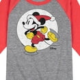 thumbnail image 3 of Disney - Mickey Skating - Toddler & Youth Raglan Graphic T-Shirt, 3 of 6
