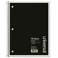 thumbnail image 2 of (2 pack) Wirebound Notebook, 8 X 10-1/2, Wide Ruled, 70 Sheets, Assorted Color Cover, (Hardcover), 2 of 3