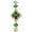 Golden green (gift box), variant on Women's Four-Leaf Clover Bracelet Watch, Crystal Inlaid Dial, 3ATM Waterproof, Rose Gold Plated Casual Wristwatch