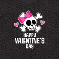 thumbnail image 4 of Inktastic Happy Valentines Day Girls Skull Women's Plus Size T-Shirt, 4 of 5