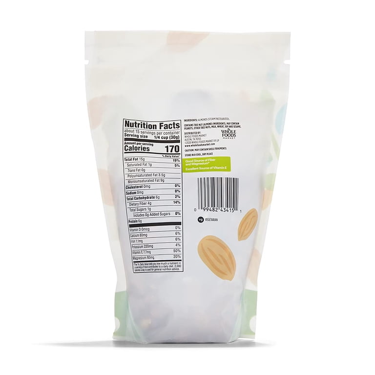 Bamboo Shelf 365 By Whole Foods Market Organic Dry Roasted & Salted ...