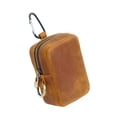 thumbnail image 2 of Riñonera, bolso de cintura, cartera impermeable, monedero con cremallera, monedero pequeño para llaves, teléfono, fiestas, artículos personales. Marrón, 2 of 8