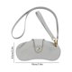 thumbnail image 4 of Yhmxh Estuche para gafas, bolsa portátil para gafas de sol, bolsa suave para gafas, funda para gafas para hombres y mujeres, estuche de cuero para gafas de sol con cordón y cierre de botón, bolsa p, 4 of 6
