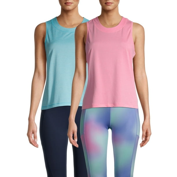 Avia Women's Performance Tank, 2Pack