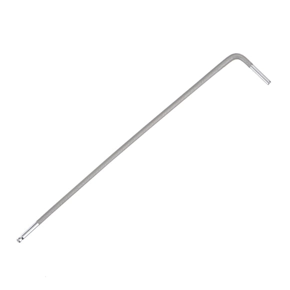 Uxcell Ball End Hex Key Wrench, 1.5mm L Shape Extra Long Arm S2 Steel Repairing Tool, Metric Hexagonal Wrench [Gray]
