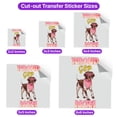 thumbnail image 5 of Proud German Shorthaired Pointer Mom Happy Mother's Day with Love Cutout Transfer Sticker GSP Lover Dog Gift Transparent Decal Art Decor - 02003, 5 of 5