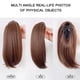 thumbnail image 3 of Female Short Ponytail Wig with Clip Charming Stylish Hair Extensions for Role Playing, 3 of 5