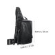 thumbnail image 2 of Bolsa de pecho casual Men Crossbody Bolsa Bolso de un solo hombro para el viaje al aire libre, 2 of 5