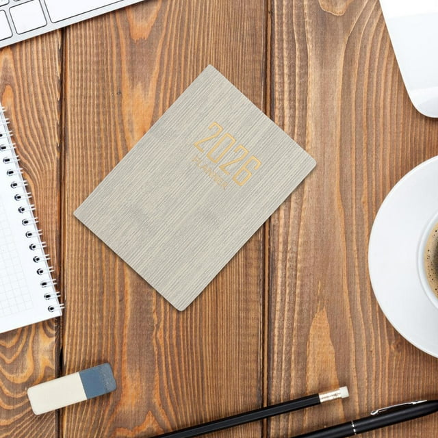 unbranded Planificador Semanal Y Mensual Compacto Con Papel Para Notas Y Recordatorios