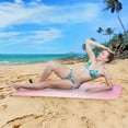 thumbnail image 6 of Coolnut 71x31In Absorbent Quick Drying Beach Towel, Delicate and Easy to Wipe, for Beach Swimming Pools, Bathrooms, Travel and Sports with Mesh Storage Bag-Pumpkins Sunflowers Washcloth Gift, 6 of 7