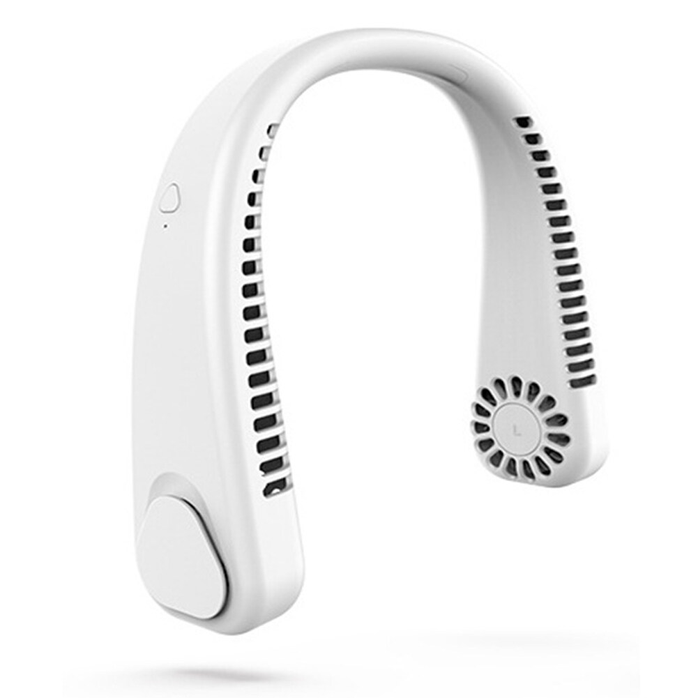 Ventilateur De Cou Portable Mixtric - Sans Lame, 3 Vitesses, Batterie 3600mAh | Rafraîchissement 360° Mains Libres