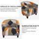 thumbnail image 3 of Funda elástica para silla tipo cubo, funda estampada para silla tipo tubo, funda protectora suave y extraíble para sofá, funda para reposabrazos de sala de estar, 3 of 4