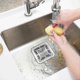 thumbnail image 4 of Stainless Steel Square Sink Strainer Plug Kitchen Sink Drain Mesh Stopper Basket Strainer Waste, 4 of 5