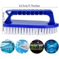 thumbnail image 3 of Swimming Pool Corner & Step Cleaner, Rotatable Handle, Fine Bristles For Effective Cleaning, Ergonomic Grip & Multi-Scene Application, 2 Pieces, 3 of 5