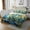 Dragon 04, variant on Western Dragon Kids Bedspread King Size,Flame Dragon Scale Gothic Trippy Coverlet Set,Boys Girls Room Decor,Geometric Patchwork Abstract Quilted Coverlet,Retro Mystical Bedding Quilt,2 Pillowcases