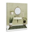 thumbnail image 4 of Stupell Industries Soothing Bathroom with Plants Bath & Laundry Painting Wrapped Canvas Art Print Wall Art, 24 x 30, 4 of 8