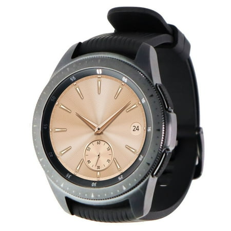 Samsung Galaxy Watch 42mm Stainless Steel (Bluetooth) - Black (SM-R810) (Refurbished) | Walmart