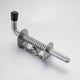 thumbnail image 3 of 2-pack stainless steel spring-loaded latches for garage door, shed, yard, chicken coop (128mm), 3 of 4