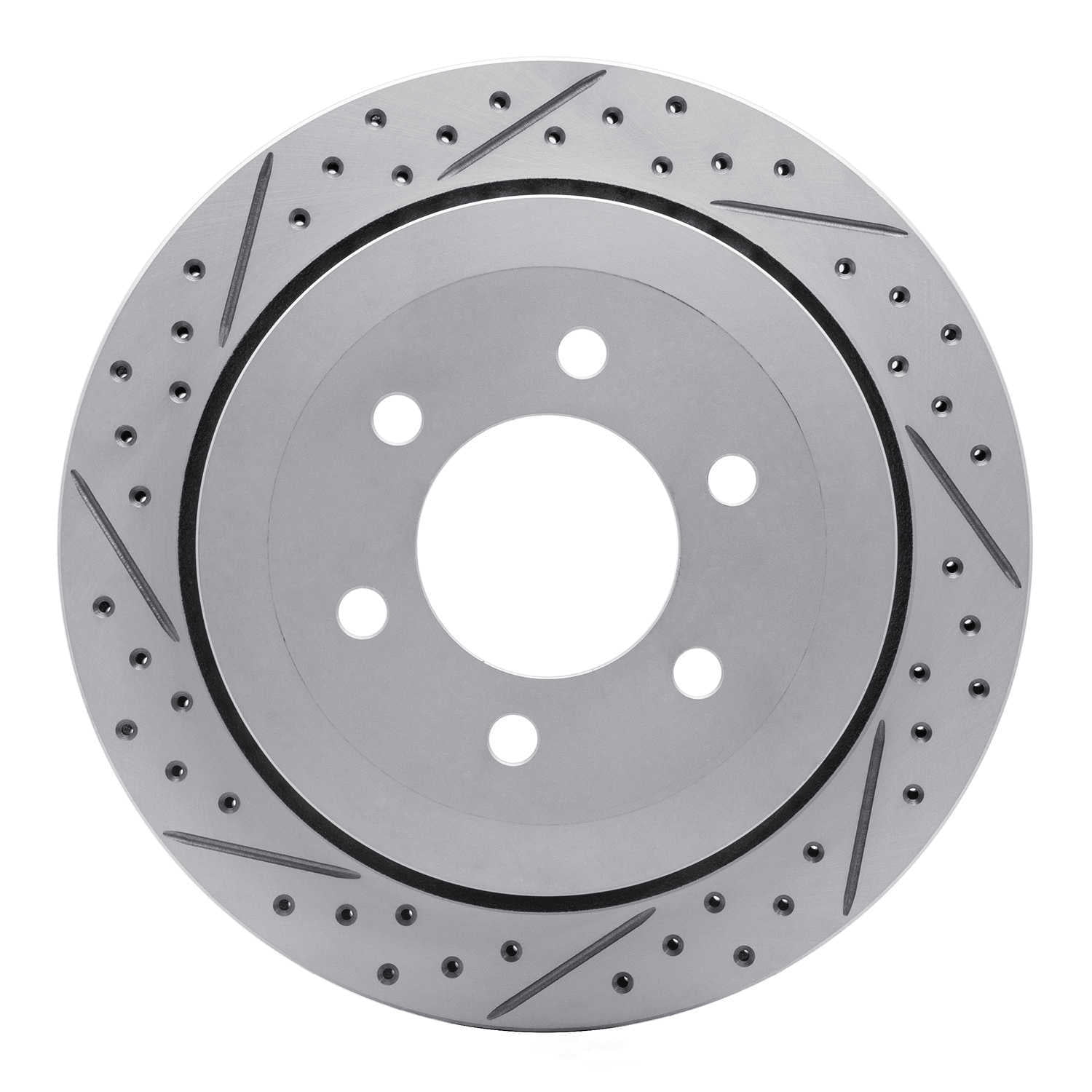 Dynamic Friction Company 830-54205L DFC Geoperformance Rotor - Drilled and Slotted